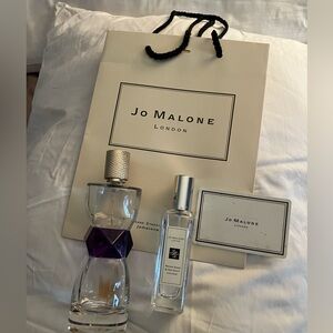 YSL Manifest 3oz + Jo Malone bag + $4 gift card + empty bottles of Jo Malone ❤️